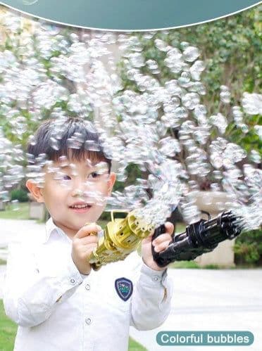 image-Kids Toy Bath Toys Bubble Gum Machine Toys For Kids Plastic Machine Gun Toy