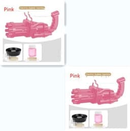 image-Kids Toy Bath Toys Bubble Gum Machine Toys For Kids Plastic Machine Gun Toy