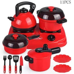 image-Children's Play House Simulation Kitchen Toy Set
