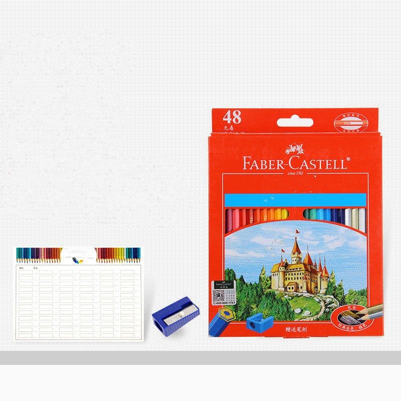 image-Oily Color Lead Colored Pencils Set Art Supplies Beginners Water Capacitive Painting Students With Colored Pencils Professional Hand-Painted