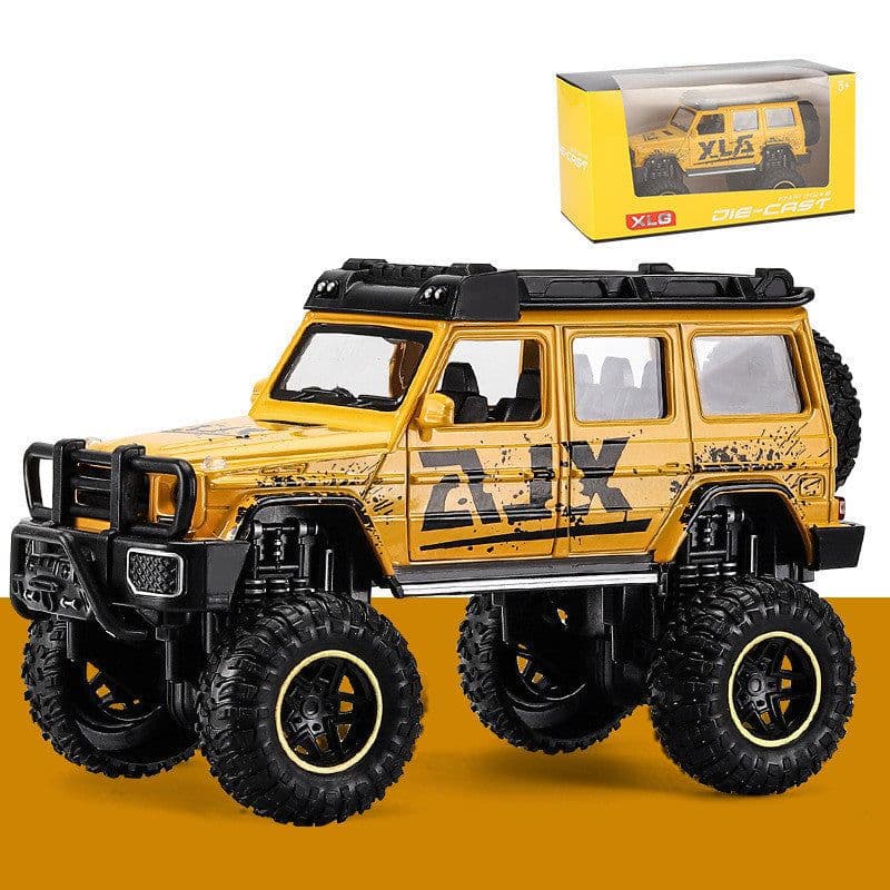 image-Simulation Alloy Car Model Modified Version Off-road Car Model Toy