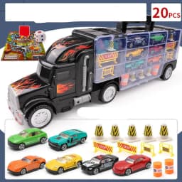 image-Children's Big Truck Car Educational Toy Car