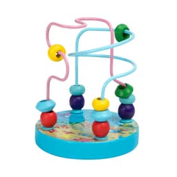 image-Wooden Toys Rattles Educational Toy Rainbow Blocks Montessori Baby Colorful Kids Music