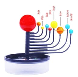 image-Nine Planets Diy Technology Small Production Of Eight Planets Celestial Model Toys Elementary And Middle School Students' Small Inventions