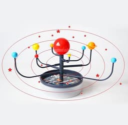 image-Nine Planets Diy Technology Small Production Of Eight Planets Celestial Model Toys Elementary And Middle School Students' Small Inventions