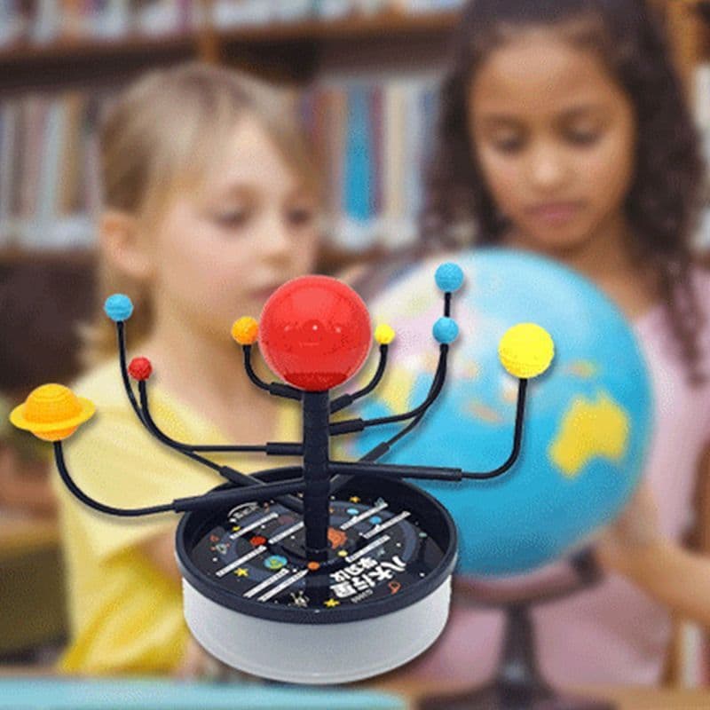 image-Nine Planets Diy Technology Small Production Of Eight Planets Celestial Model Toys Elementary And Middle School Students' Small Inventions