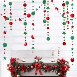 image-Eid Muabrak Decoration 4M Gold Black Paper Garland