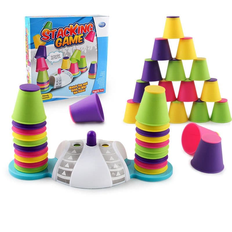 image-Jenga Children iS Early Educational Toys Competition Jeng Jie Cup Brain Power Competition Desktop Color Jeng Jie Gao Game