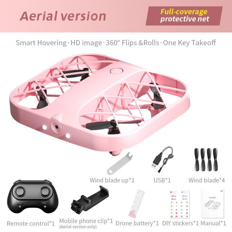 image-Pocket Drone Remote Control Quadcopter With Set