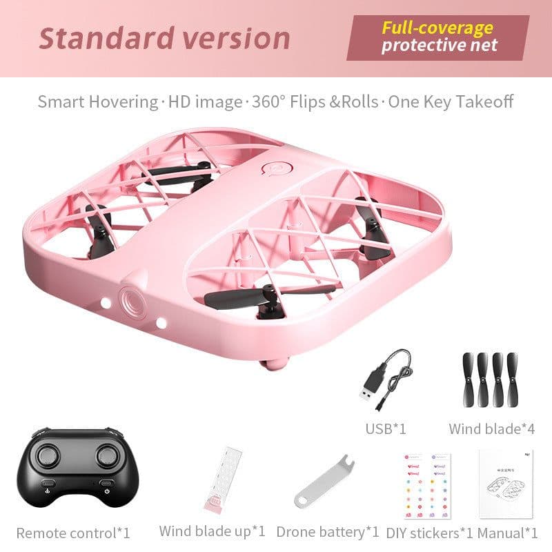 image-Pocket Drone Remote Control Quadcopter With Set