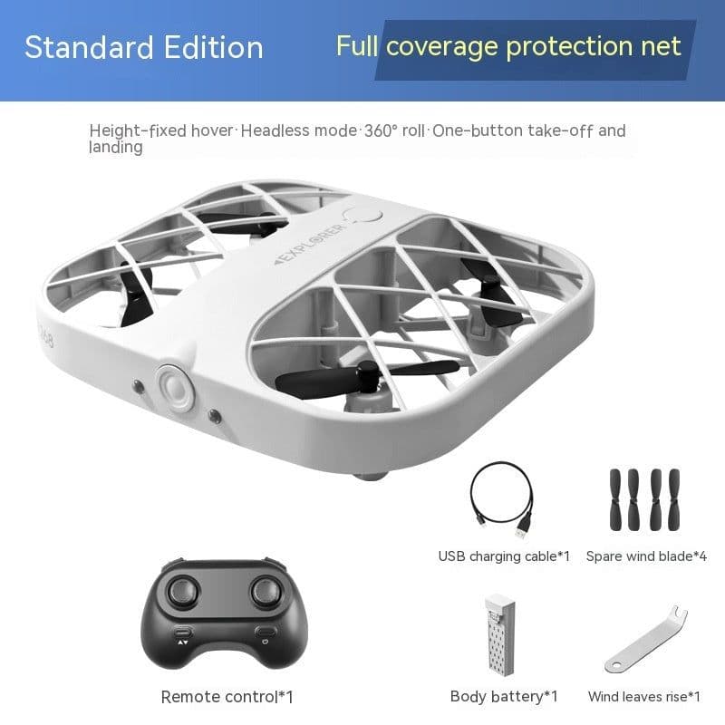 image-Pocket Drone Remote Control Quadcopter With Set