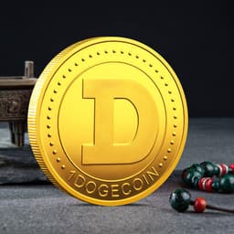 image-WOW Dogecoin To The Moon In Doge We Trust Gold Plated Commemorative Coins Cute Dog Pattern Printed Cllection Gifts