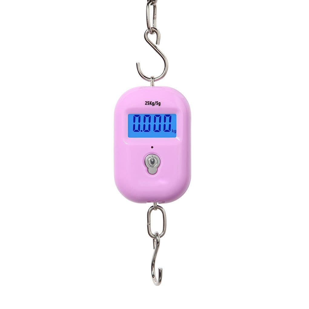 image-High Precision Portable Electronic Scale Household Mini Portable Grocery Shopping Small Hook Luggage Weighing Hook Weighing Fish Small Scale