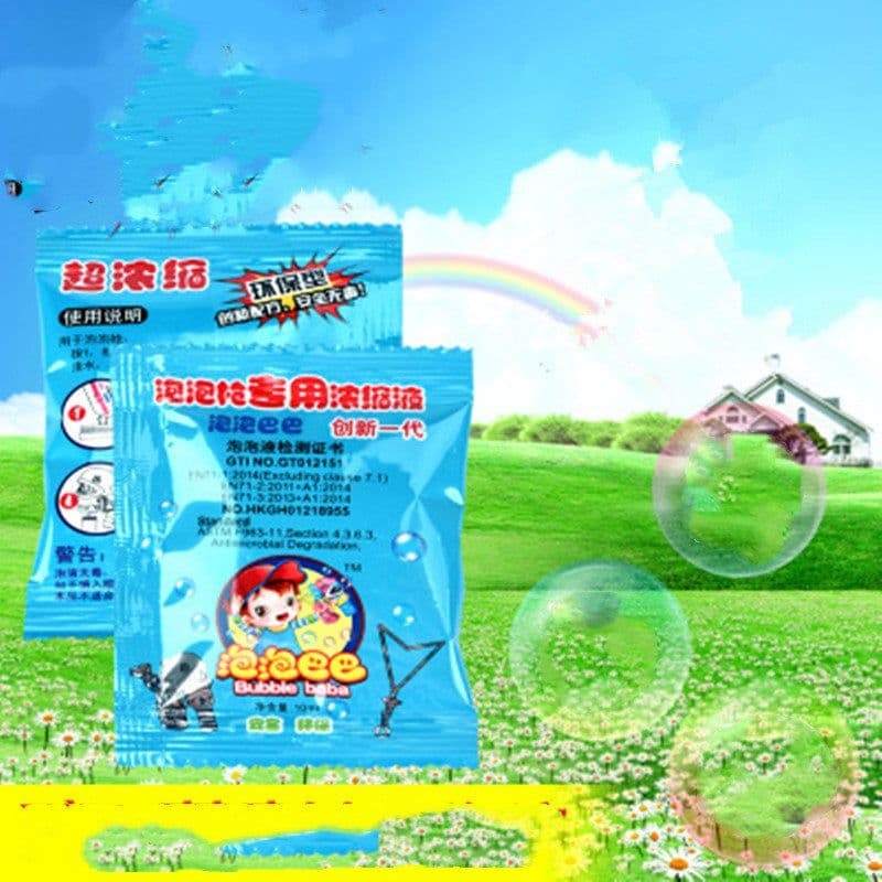 image-Gatling Bubble Gun Machine Children'S Automatic Electric Bubble Machine Porous Light Music