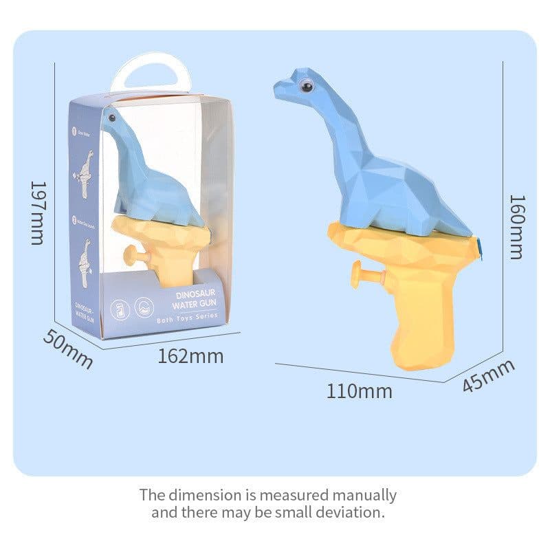 image-Cartoon Dinosaur Water Gun Toy Mini Press Water Spray Gun Water Fight Parent-Child Interaction Outdoor Water Toy