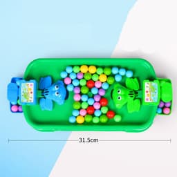 image-Frog Eats Peas Toys Double Parent Child Battle Desktop Puzzle Interaction Boys and Girls Children Gifts