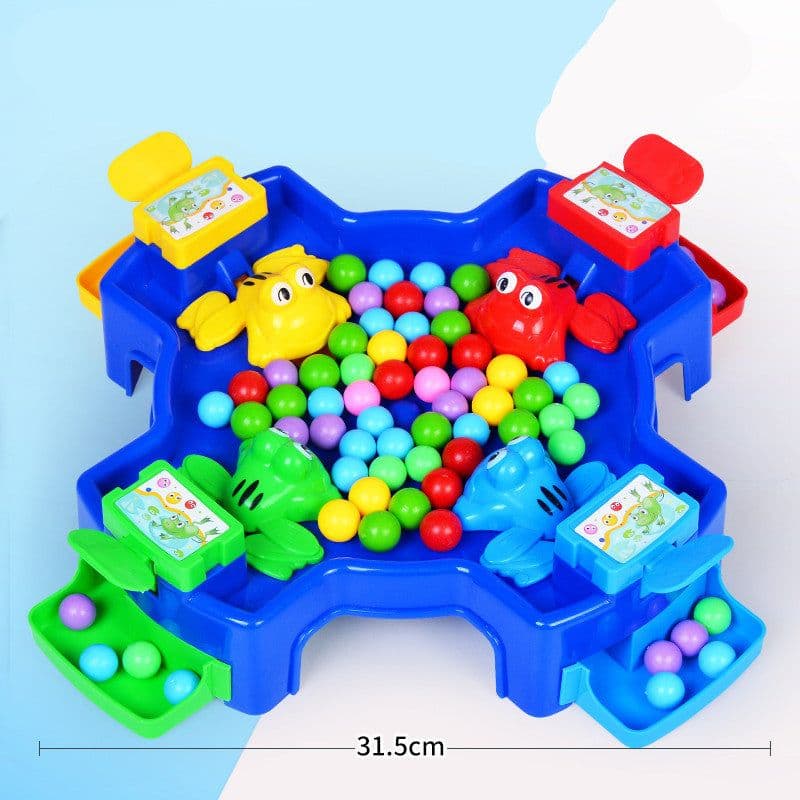 image-Frog Eats Peas Toys Double Parent Child Battle Desktop Puzzle Interaction Boys and Girls Children Gifts