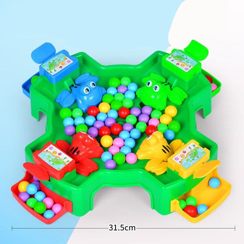 image-Frog Eats Peas Toys Double Parent Child Battle Desktop Puzzle Interaction Boys and Girls Children Gifts