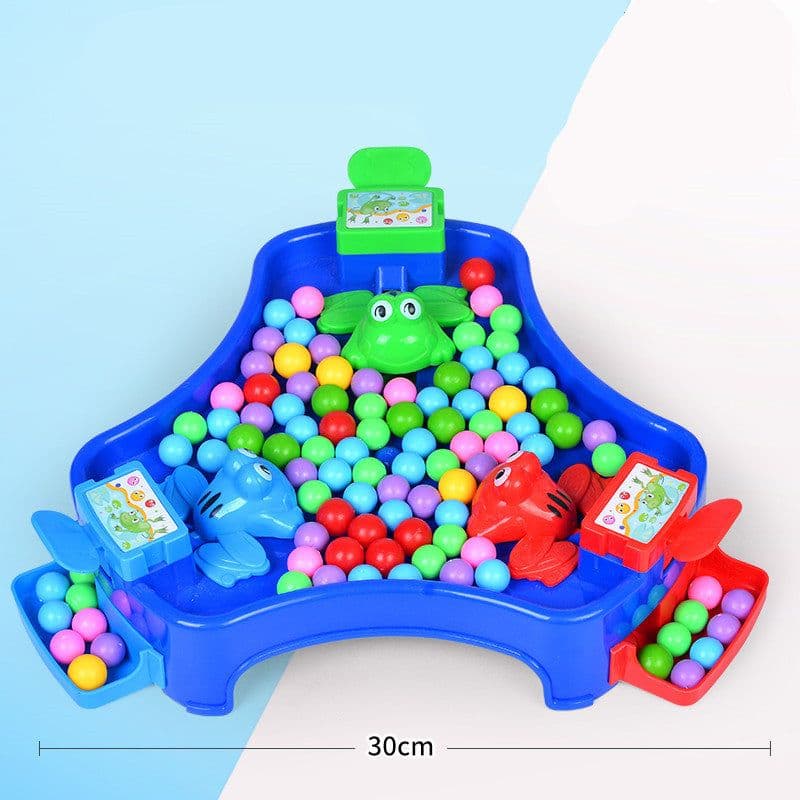 image-Frog Eats Peas Toys Double Parent Child Battle Desktop Puzzle Interaction Boys and Girls Children Gifts