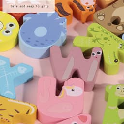 image-Early Learning Alphabet Recognition Board With 26 Letters