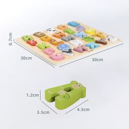 image-Early Learning Alphabet Recognition Board With 26 Letters