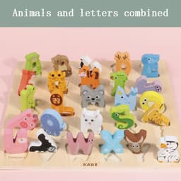 image-Early Learning Alphabet Recognition Board With 26 Letters