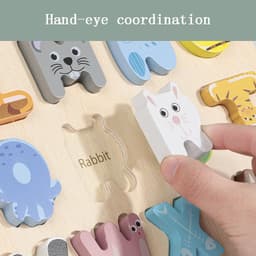 image-Early Learning Alphabet Recognition Board With 26 Letters