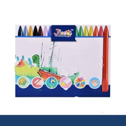image-Children Not Dirty Hands Plastic Crayon Painting Kindergarten Oil Pastel Crayons