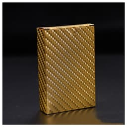 image-Gold Foil Plaid Playing Card Supply Yellow Gold Local Tyrant Gold Poker Pvc Waterproof Board Game Card
