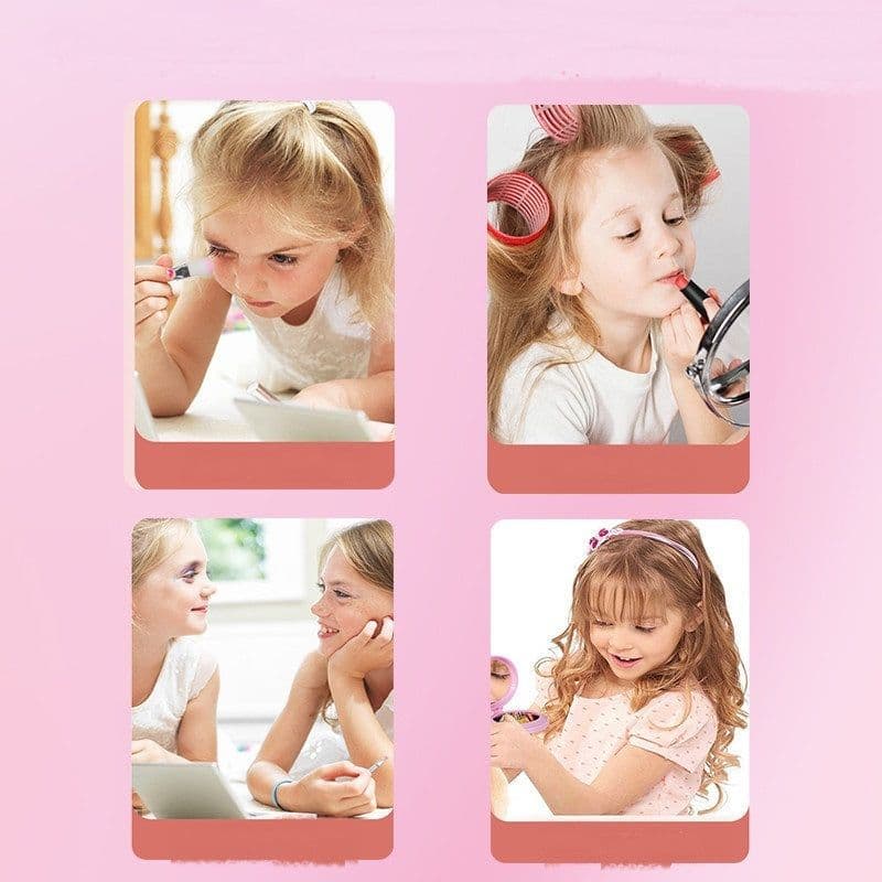 image-Children's Cosmetics Set Princess MMakeup Box Lipstick Little Girl Girl Toy
