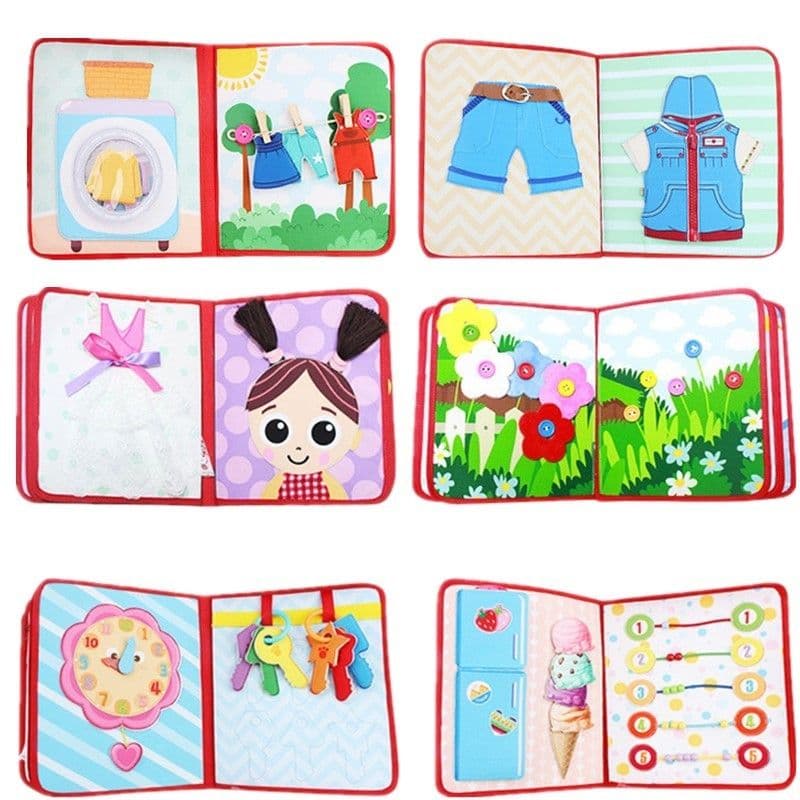 image-Children'S Early Education Toys Baby Cloth Book Digital Book