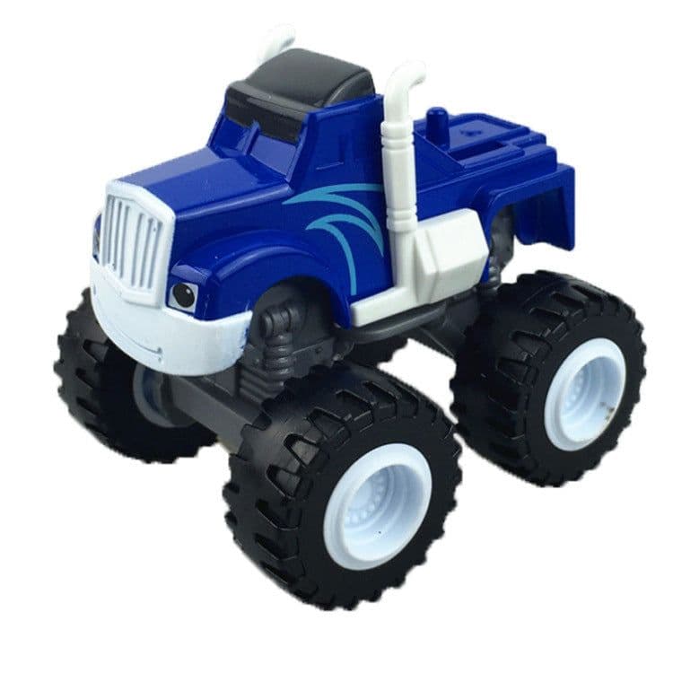 image-Children'S Toy Car Six Sliding Cartoon Off-Road Models Educational Mini Toys