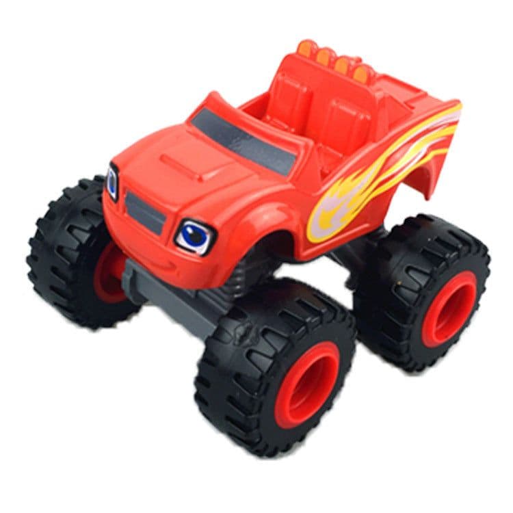 image-Children'S Toy Car Six Sliding Cartoon Off-Road Models Educational Mini Toys