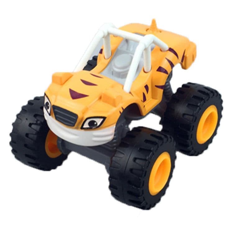 image-Children'S Toy Car Six Sliding Cartoon Off-Road Models Educational Mini Toys