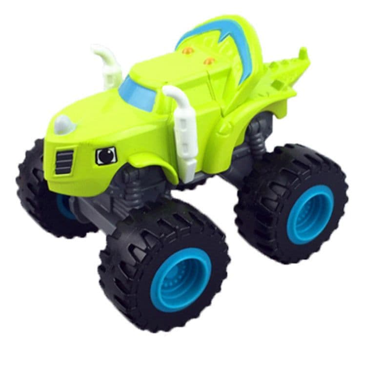 image-Children'S Toy Car Six Sliding Cartoon Off-Road Models Educational Mini Toys