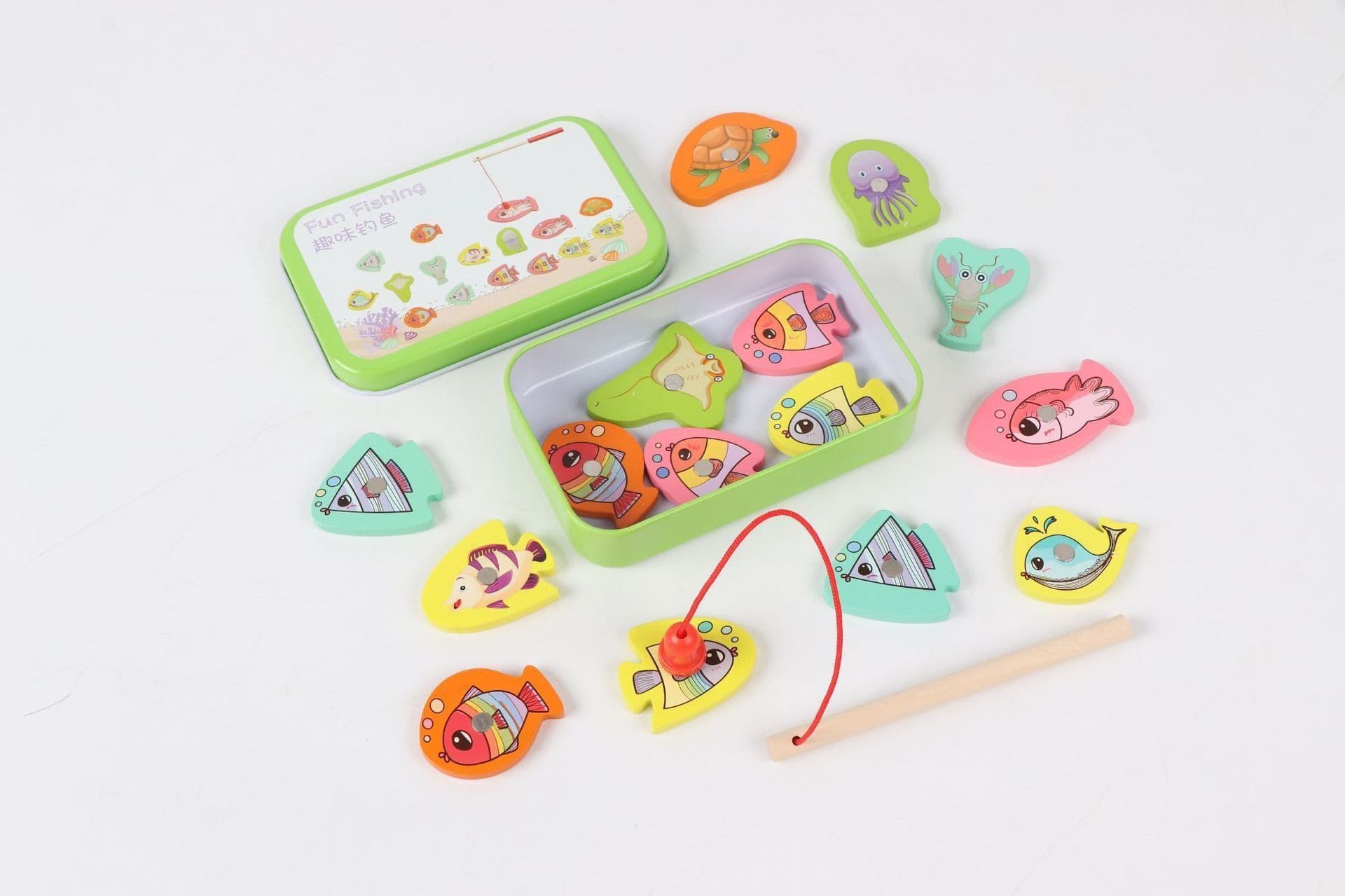 image-Jouets Educatifs En Bois Montessori Pour Enfants, Planche Occupee, Peche, Maths, Jouet Prescolaire, Cadeau Du Nouvel An