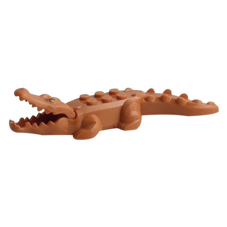 image-Cartoon Animal Building Blocks Small Particles Fighting Insert Early Education Building Block Toys