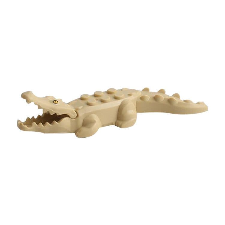image-Cartoon Animal Building Blocks Small Particles Fighting Insert Early Education Building Block Toys