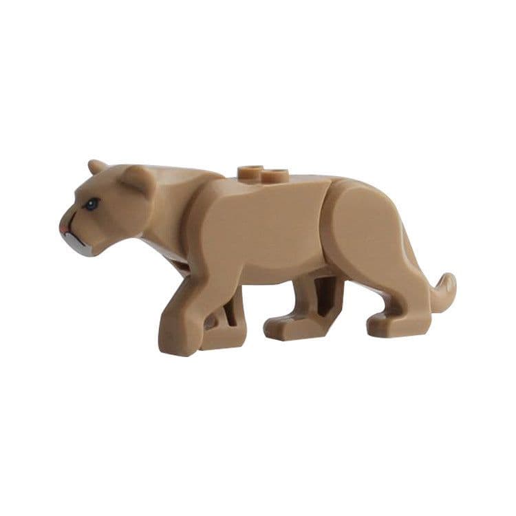 image-Cartoon Animal Building Blocks Small Particles Fighting Insert Early Education Building Block Toys