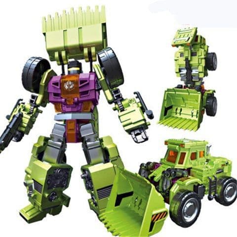 image-King Kong Robot Hercules Combination Engineering Vehicle Six Unit