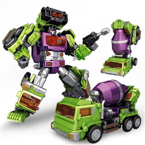 image-King Kong Robot Hercules Combination Engineering Vehicle Six Unit