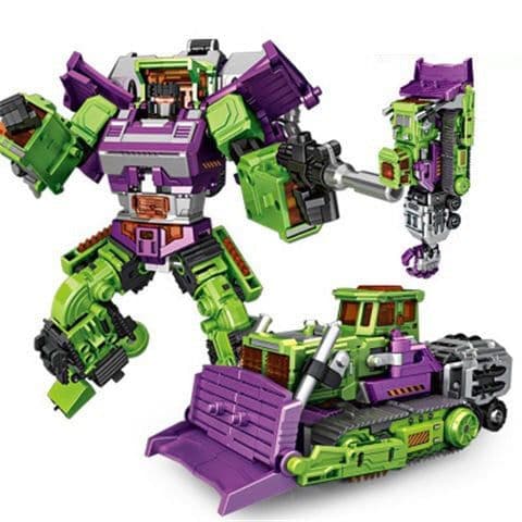 image-King Kong Robot Hercules Combination Engineering Vehicle Six Unit