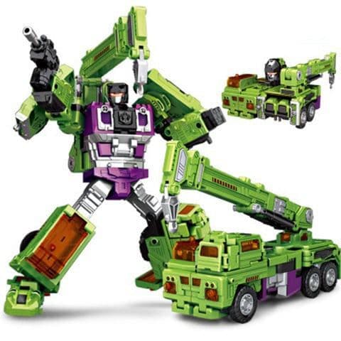 image-King Kong Robot Hercules Combination Engineering Vehicle Six Unit