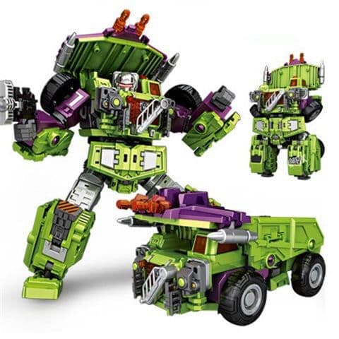 image-King Kong Robot Hercules Combination Engineering Vehicle Six Unit