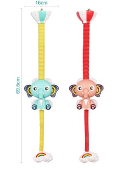 image-Bath Toys Baby Water Game Elephant Model Faucet Shower Electric Water Spray Toy For Kids Swimming Bathroom Baby Toys
