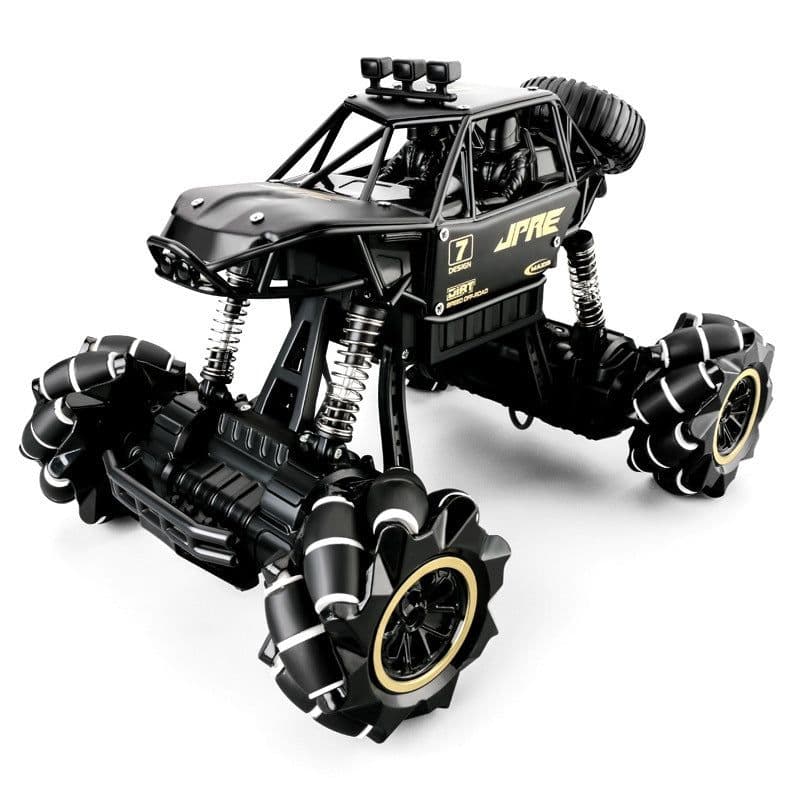 image-Alloy Remote Control Deformation Car Mecanum Wheel Gesture Induction Twisting Car Charging Boy Toy Off-Road Vehicle