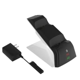 image-Ps5 Handle Aircraft Double Seat Charging Ps5 Wireless Handle Charger P5 Base Double Charging Contact Charging Fast Charging