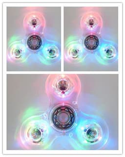 image-Fingertip Spinner High Speed Adult Finger Decompression Luminous Luminous Toy With Light