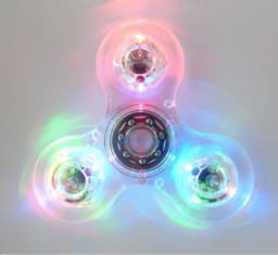 image-Fingertip Spinner High Speed Adult Finger Decompression Luminous Luminous Toy With Light