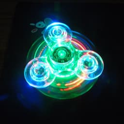 image-Fingertip Spinner High Speed Adult Finger Decompression Luminous Luminous Toy With Light